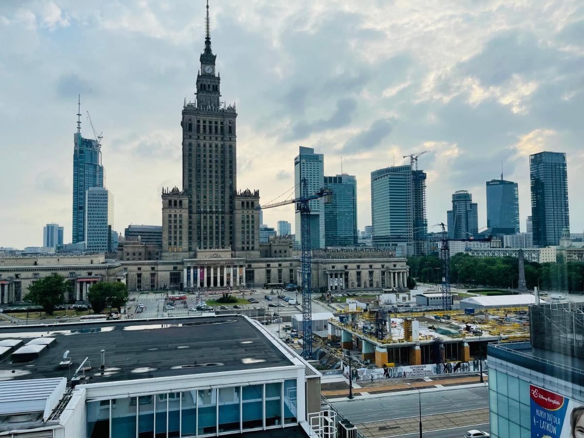 Prestige Apartment Zlota Opposite Palac Kultury Viewpoint 9Th Floor Warschau Exterior foto